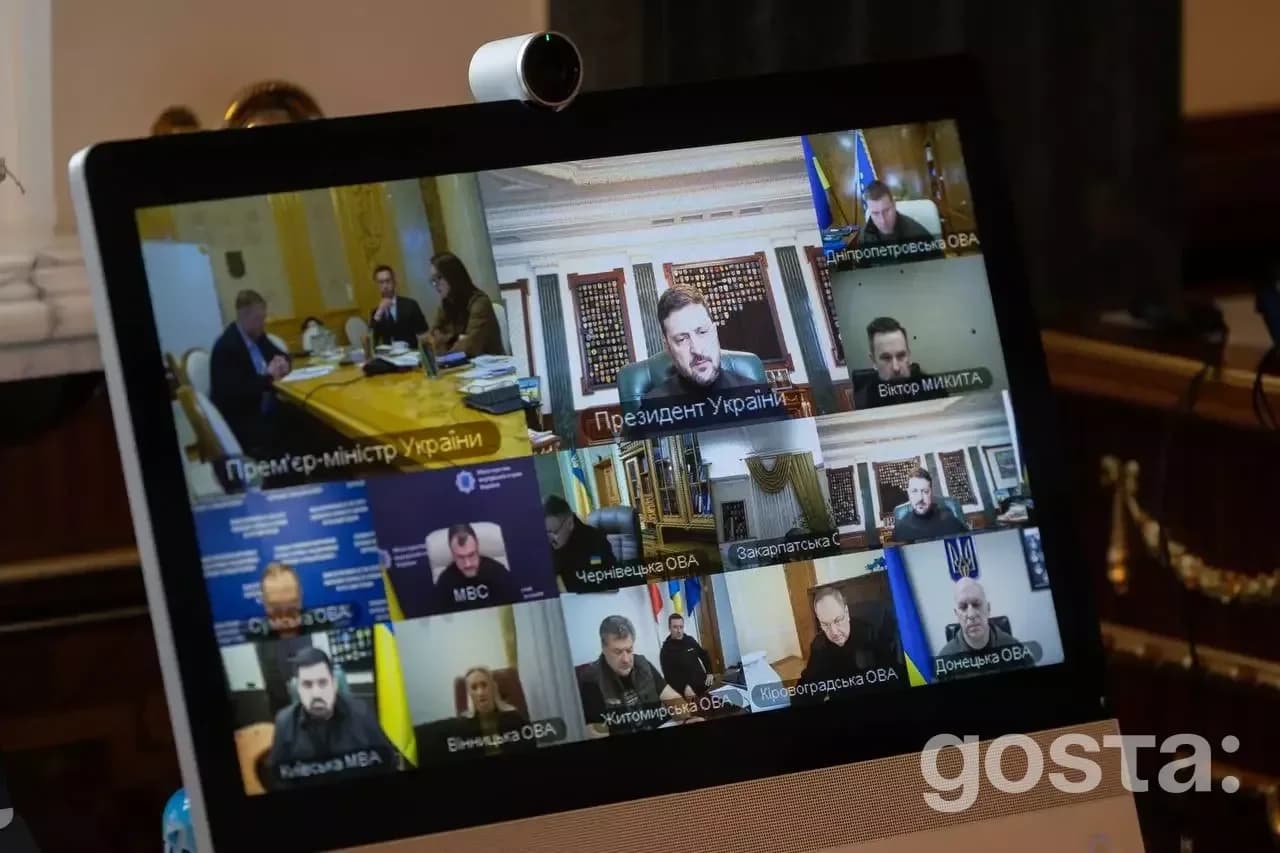 Засідання під головуванням Президента України з обговоренням безпекової ситуації та відновлення енергетики, 06.02.2026.