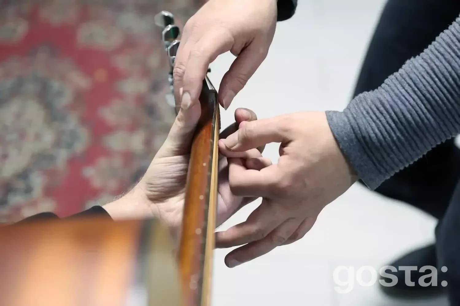 Навчання гри на гітарі для ветеранів у реабілітаційному центрі МВС України, програма "Перезавантаження 2.0".