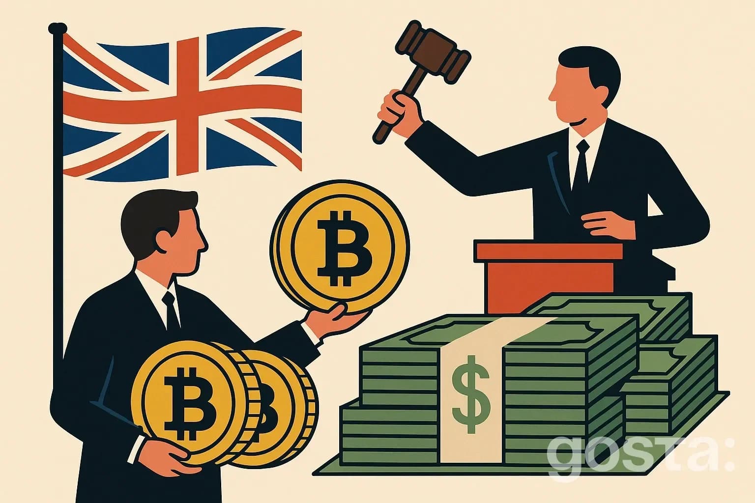 Велика Британія планує продати 61 000 BTC: що відомо?