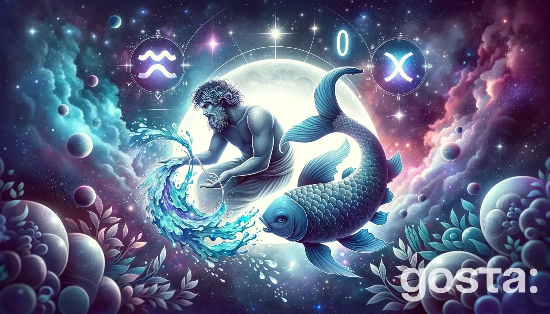 Aquarius and Pisces Compatibility 2024 - Guide