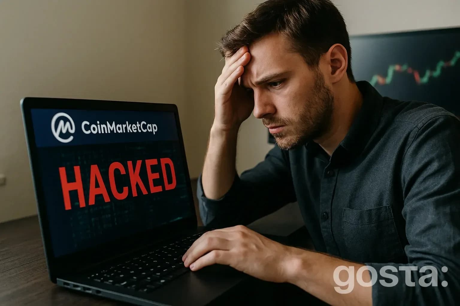 Хакерська атака на CoinMarketCap: користувачам показували фішингове вікно