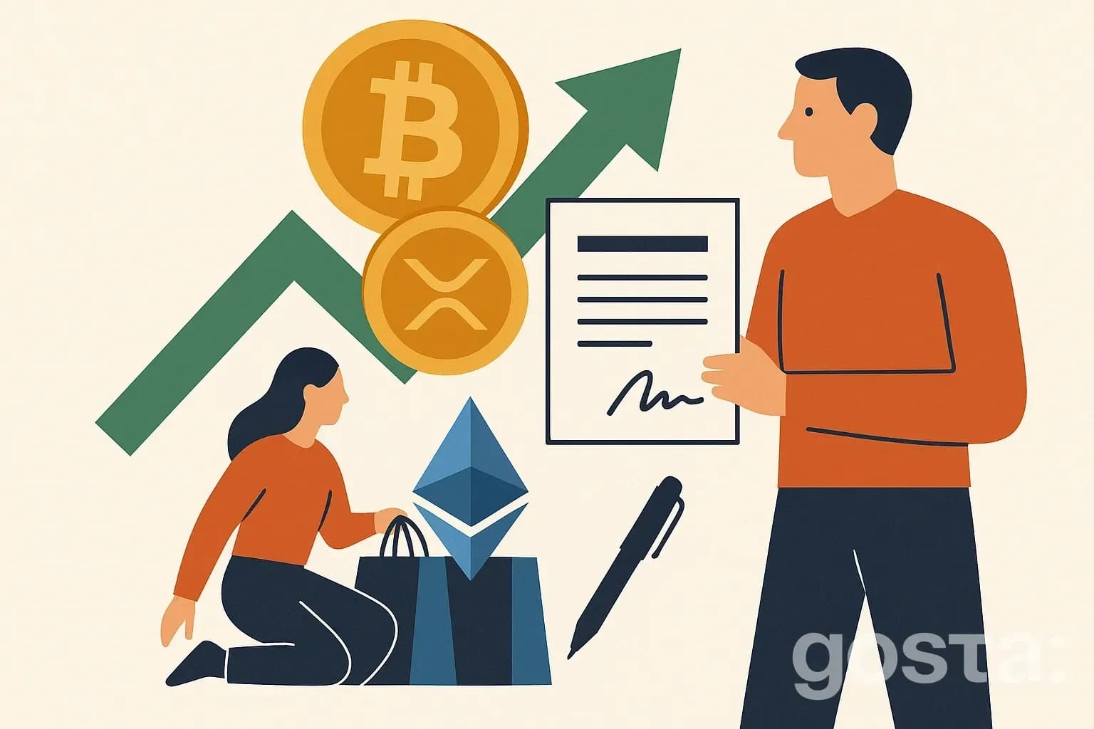Криптовалютний дайджест: Біткоїн оновлює рекорди, інвестиції в Ethereum та новий закон у США