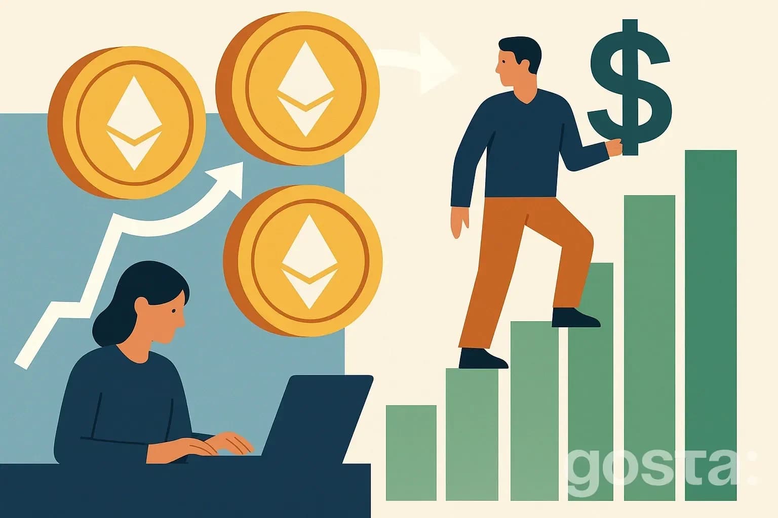 Ethereum досягає історичних висот: обсяг транзакцій перевищив $320 млрд у серпні