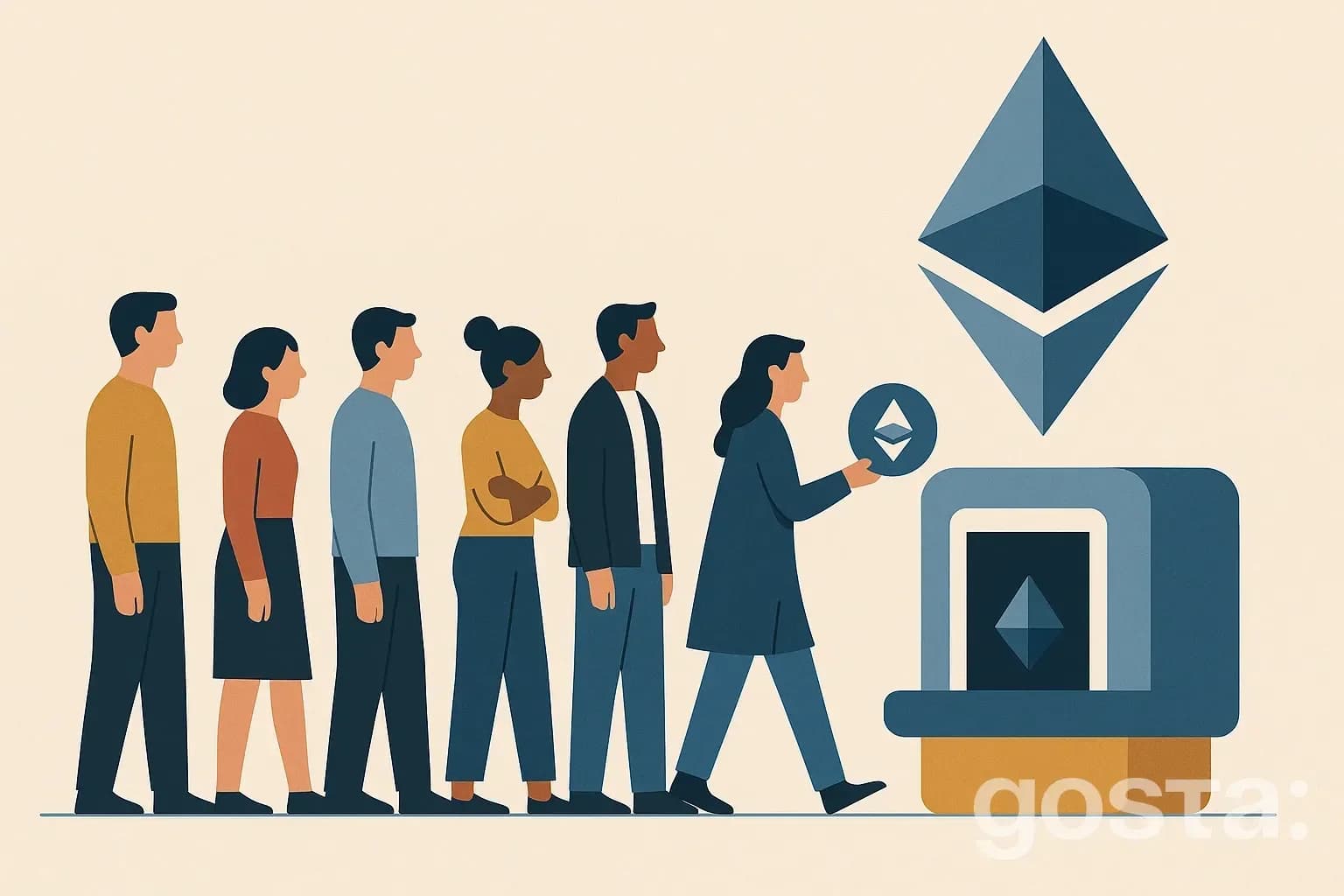 Рекордні обсяги стейкінгу Ethereum: черга перевищила $3,6 млрд