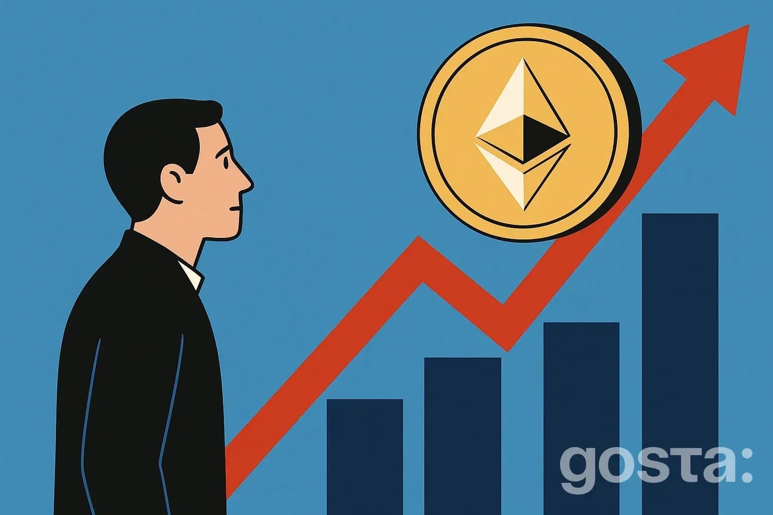 Ethereum продовжує зростати, курс наближається до $4700