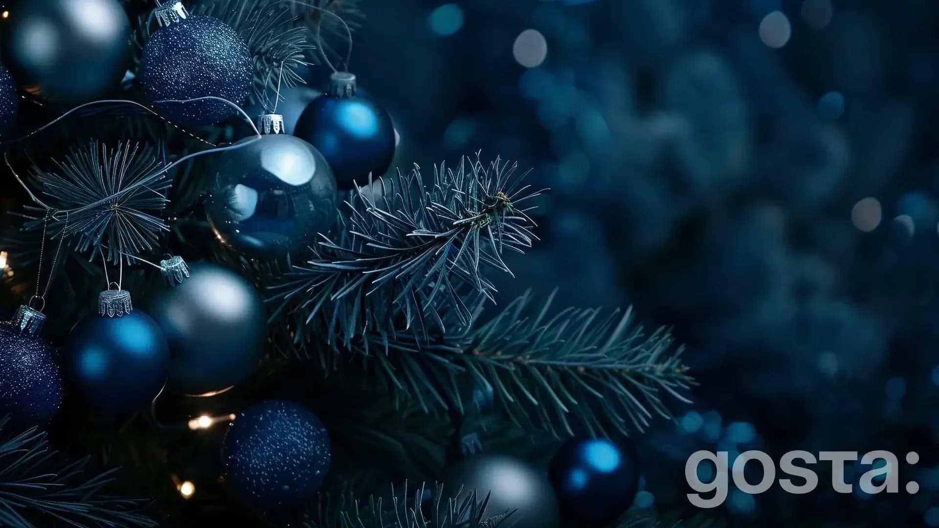 gosta blue christmas