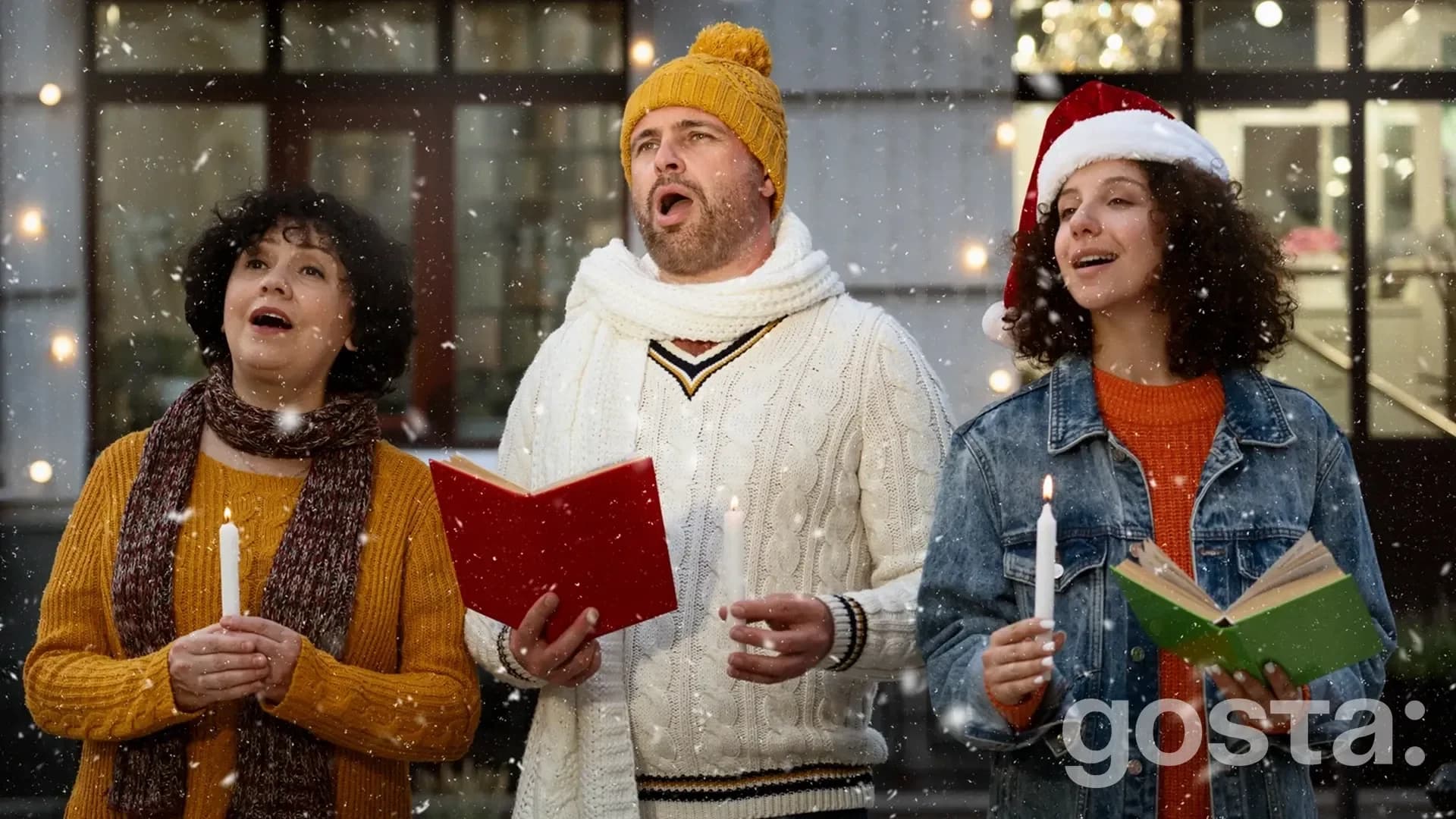 gosta den koliaduvannia go caroling day