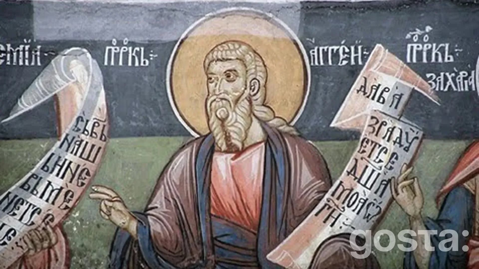 gosta den proroka aheia