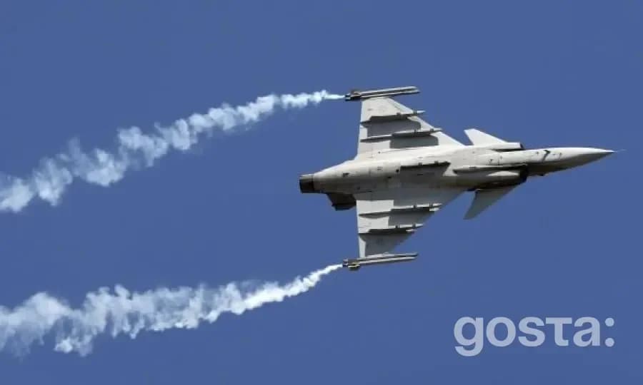 Швеція готова продати Україні винищувачі Gripen після завершення війни