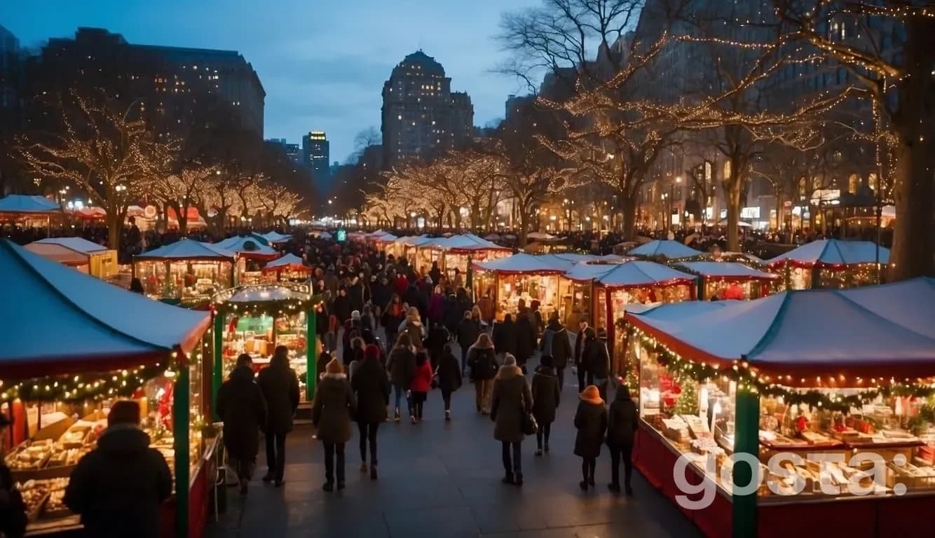 Holidays in December, Christmas market