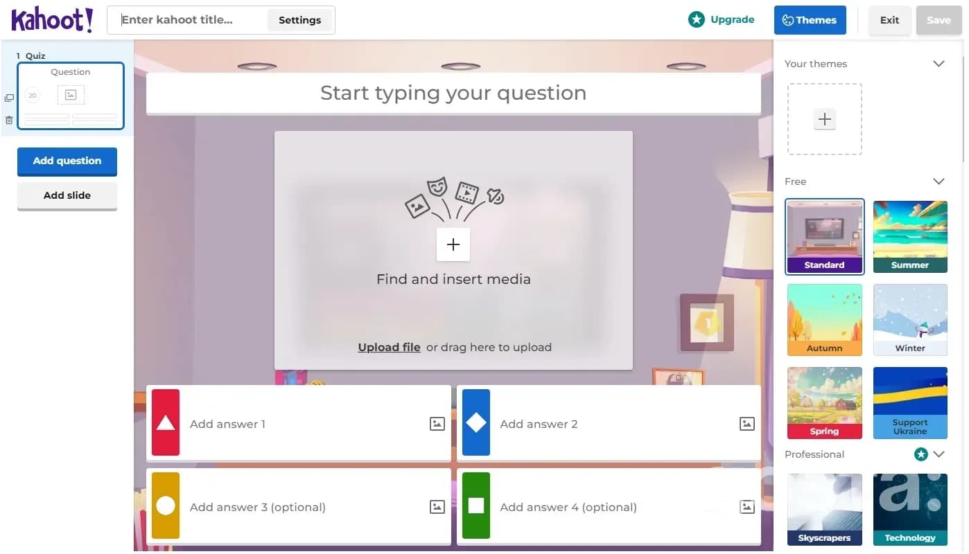 How to create Kahoot