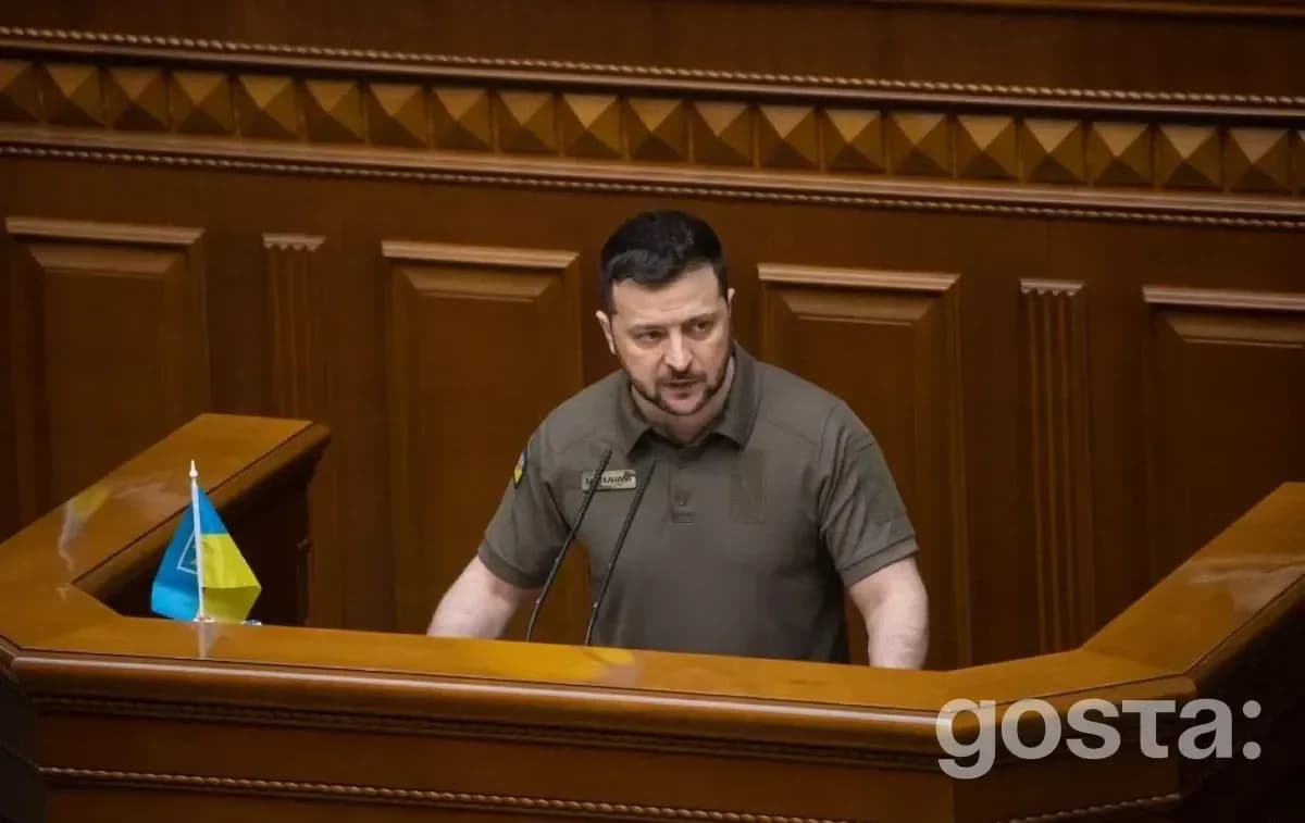 Володимир Зеленський виступив перед Верховною радою