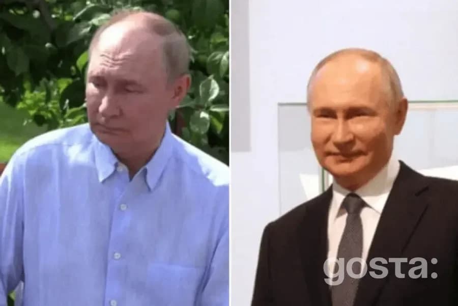 Двійник Путіна: Кислиця натякає на розходження між фотографіями диктатора