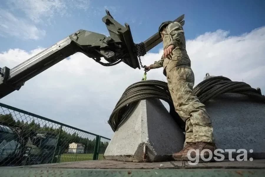 Литва зміцнює кордон з Росією та Білоруссю за допомогою "зубів дракона"