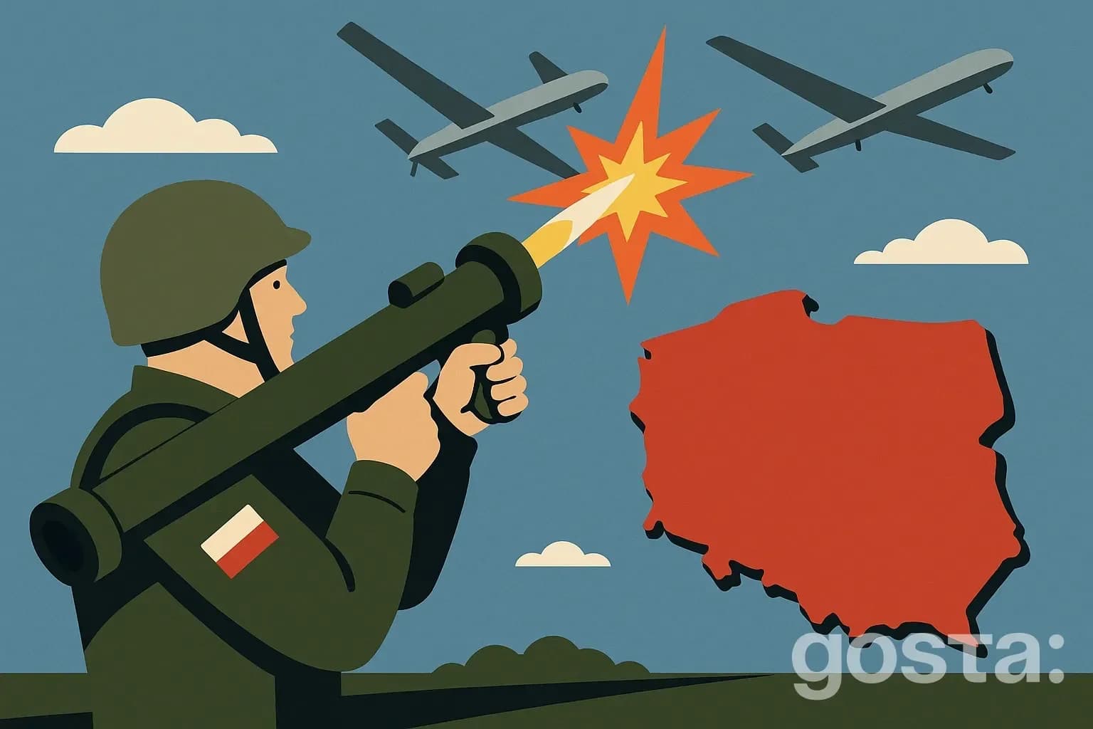 Атака БпЛА на Польщу: міжнародна реакція та критика на адресу Росії