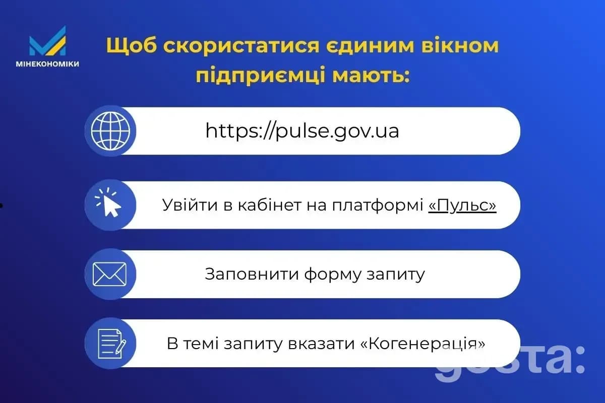 Розподілена генерація: Мінекономіки запустило єдине вікно запитів у «Пульсі» – як отримати пріоритет