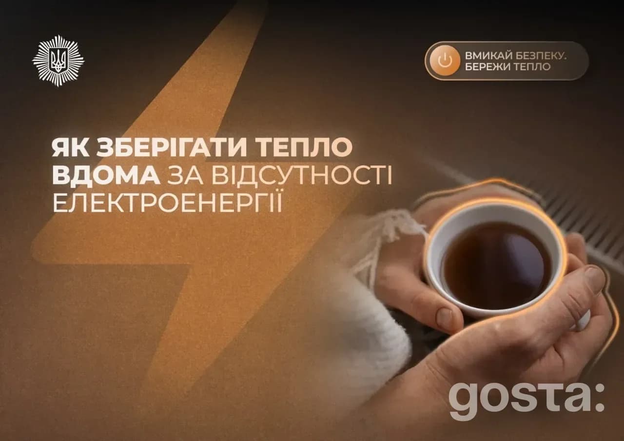 Як зберігати тепло вдома без електроенергії та опалення: поради МВС, які варто знати вже сьогодні