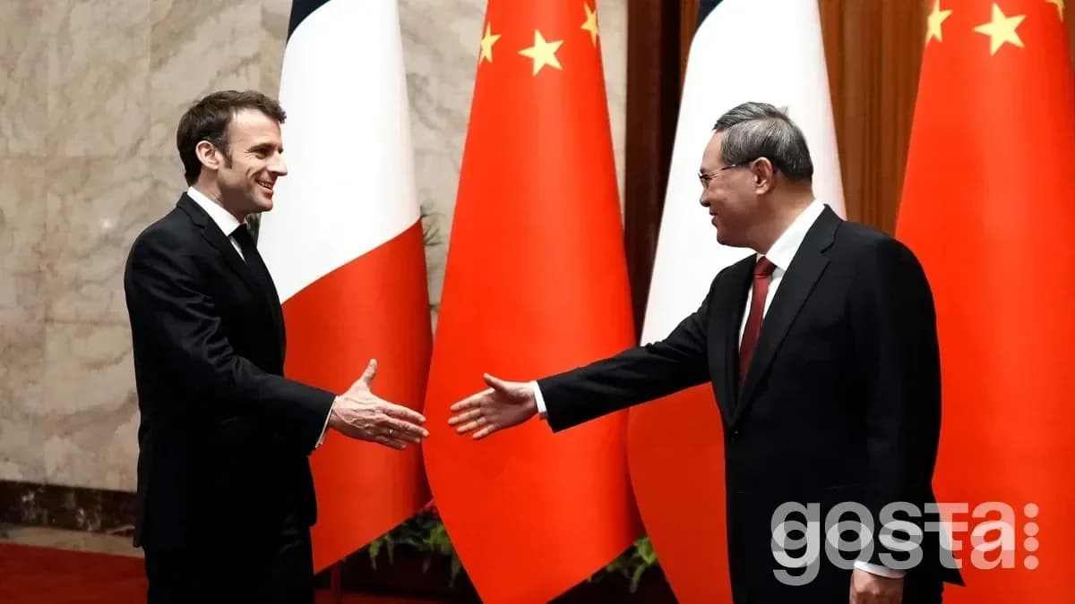 Макрон прибув до Китаю для обговорення миру в Україні