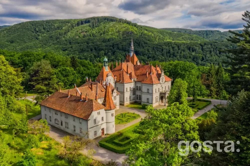 Замки Закарпаття – замок Шенборнів