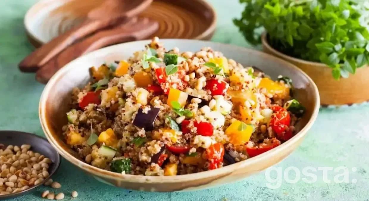 Кіноа як готувати з овочами?