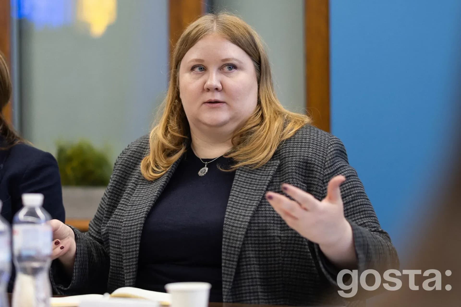 На зустрічі обговорюють безбар’єрність, присутня заступниця Міністра молоді та спорту України, учасники розглядають проп