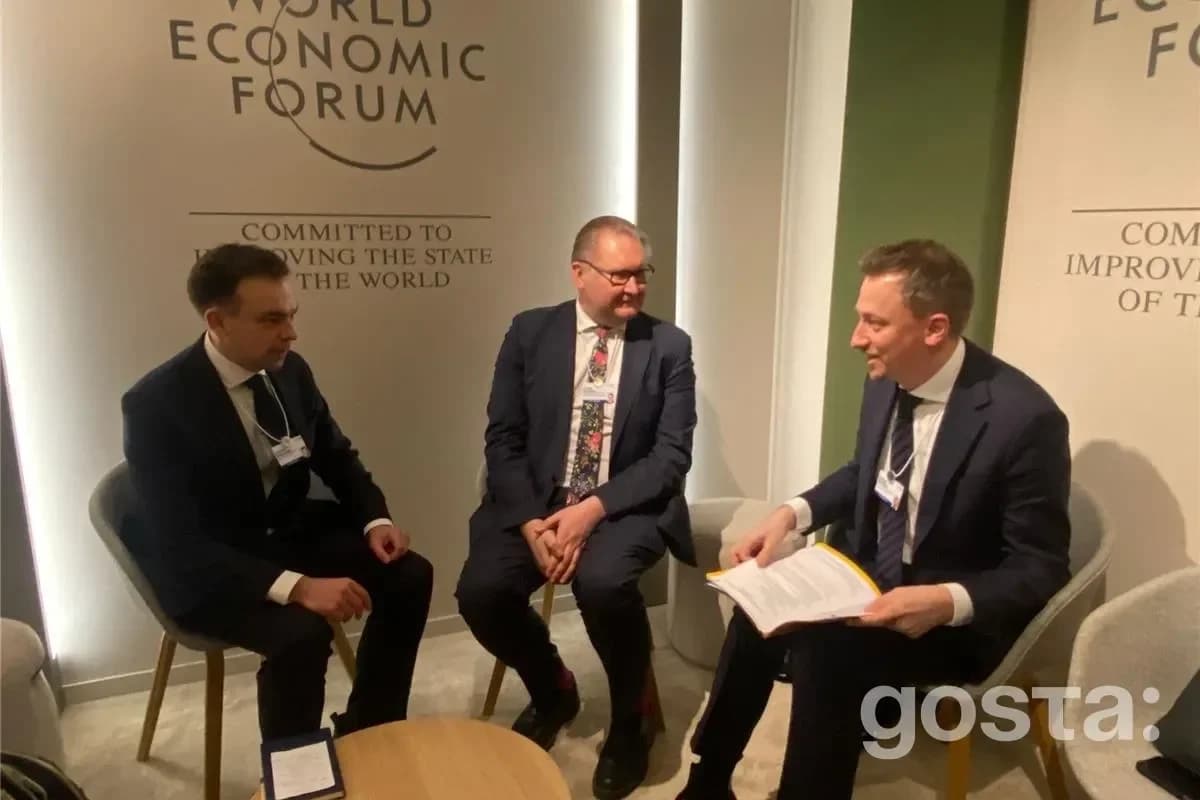 Міністри економіки України та Польщі обговорюють співпрацю на Всесвітньому економічному форумі в Давосі.