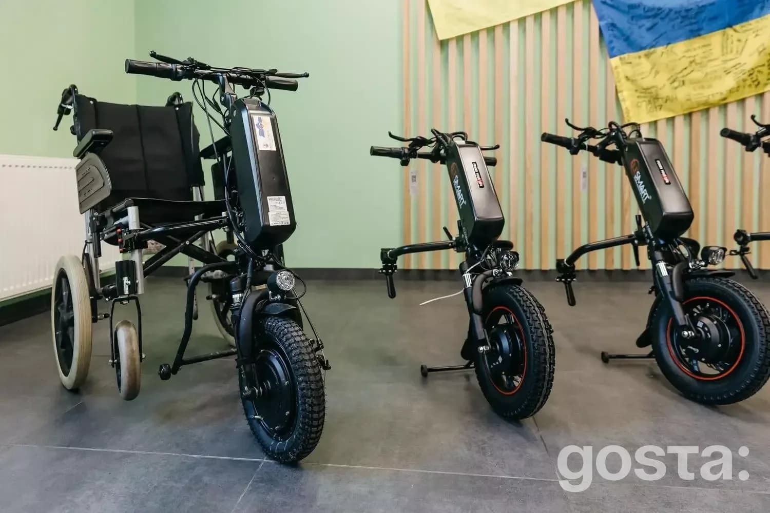 Смартпристрої для реабілітації: електроприводи для інвалідних візків у медичному центрі МВС України.
