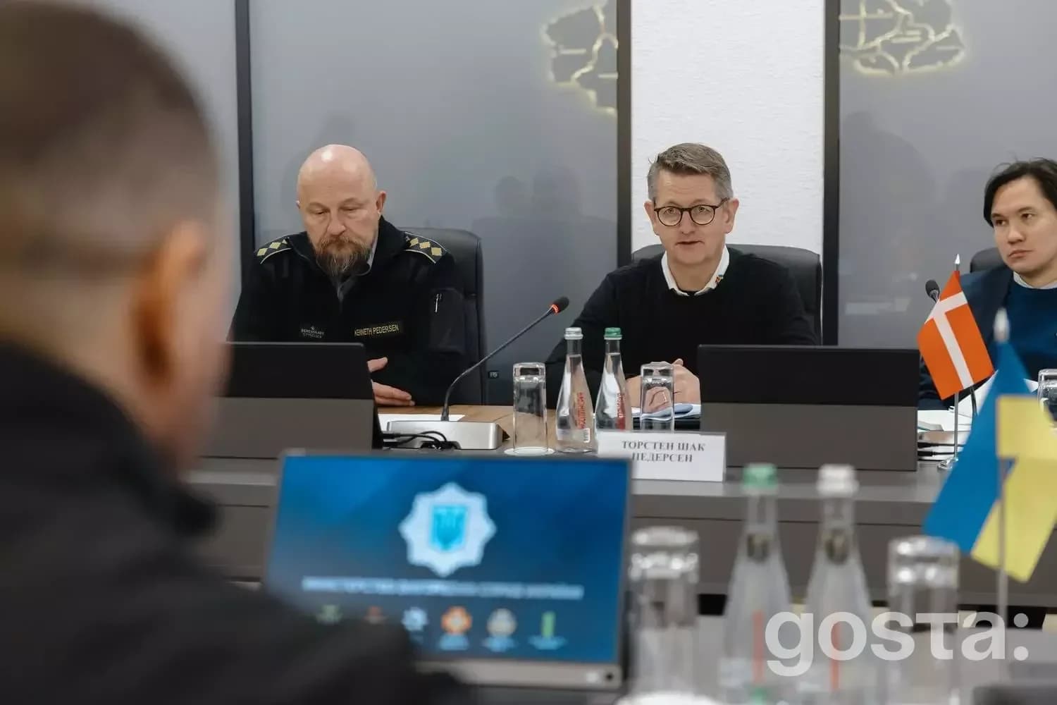 Зустріч МВС України з Данією: обговорення співпраці з надзвичайних ситуацій, Ігор Клименко, Торстен Шак Педерсен.