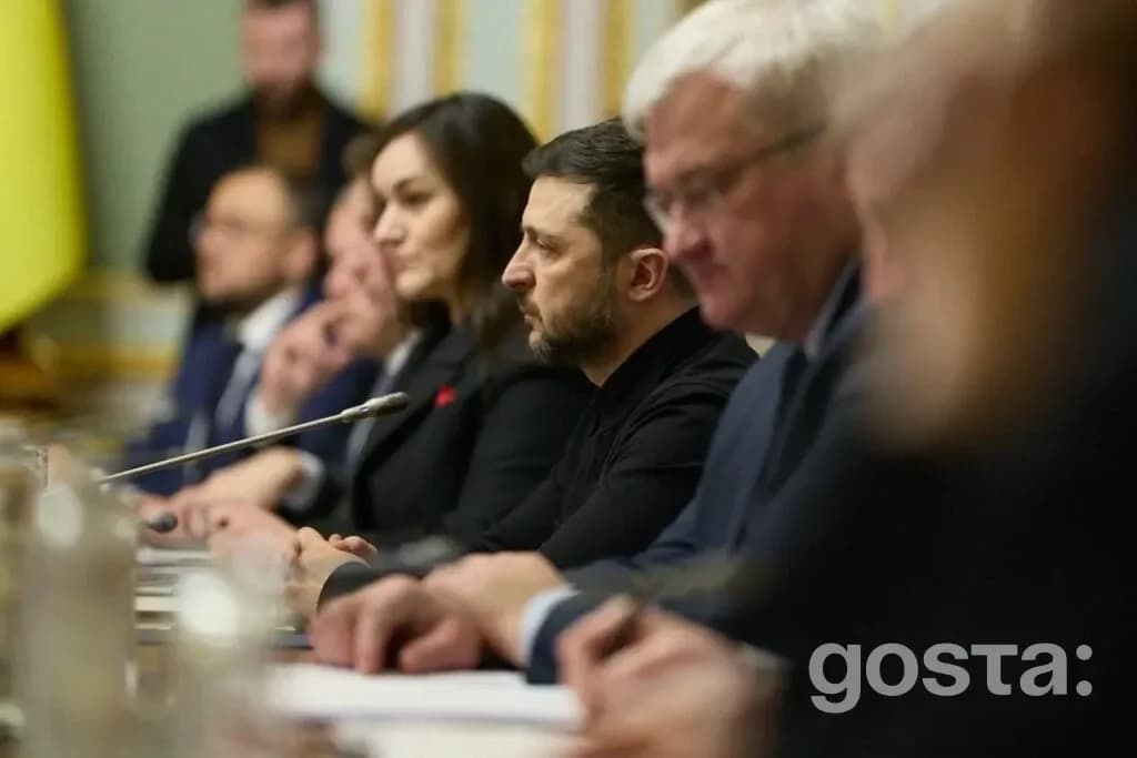 На зустрічі Україна-Польща обговорюють співпрацю. В центрі уваги - Президент України.
