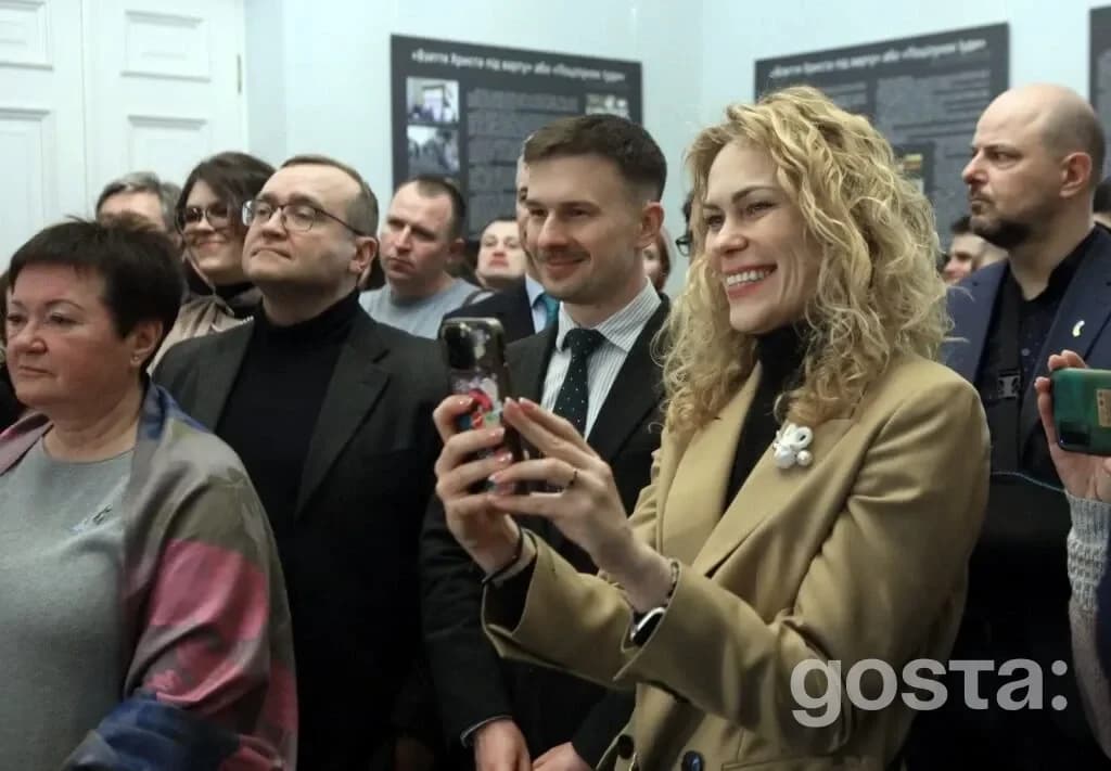 Відвідувачі виставки «У світлі Караваджо» в Національному заповіднику «Софія Київська».
