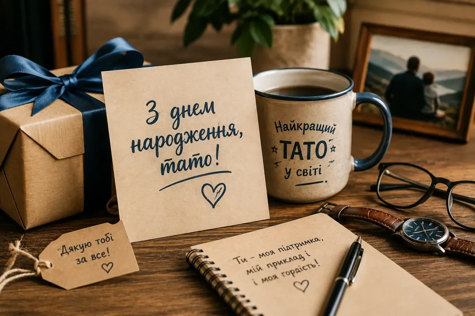 З днем народження татові: сильні й теплі слова від доньки та сина, короткі привітання і побажання