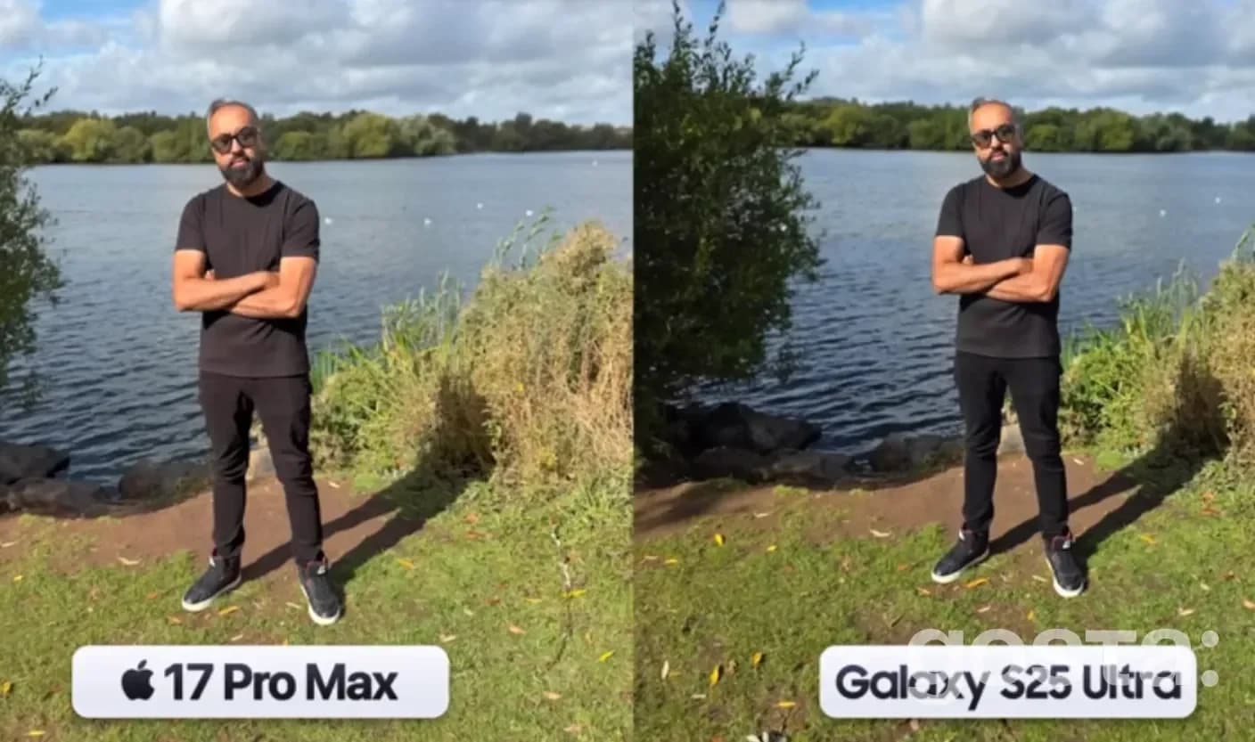 iPhone 17 Pro проти Samsung Galaxy S25 Ultra – денне фото