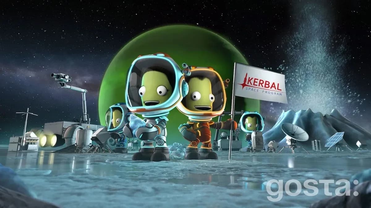 Керувати космічною програмою ви зможете у Kerbal Space Program