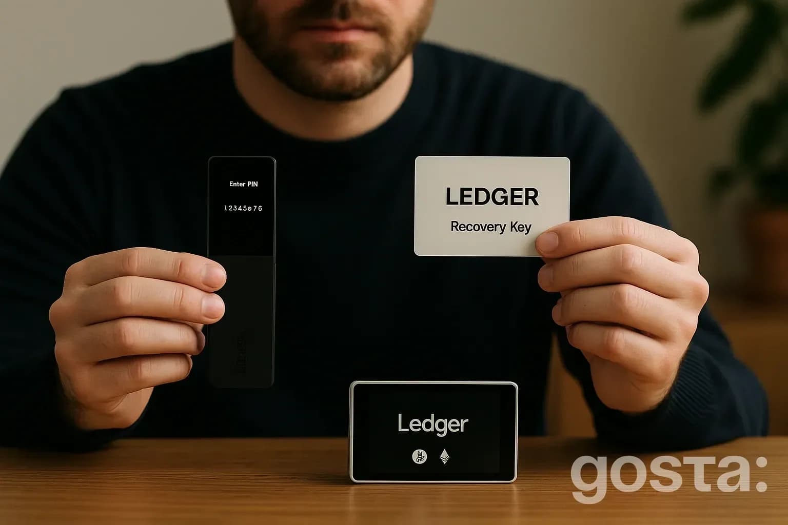 Ledger презентувала Recovery Key для відновлення доступу до гаманців Flex і Stax
