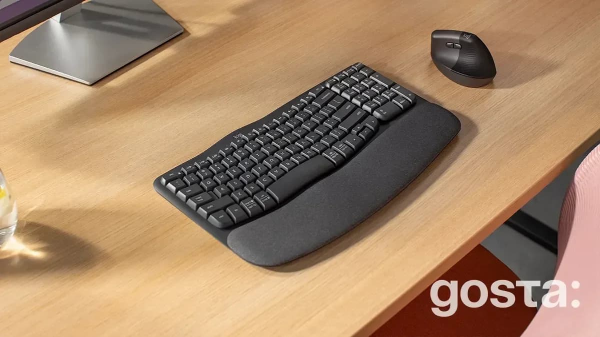 Оберіть Logitech Wave Key для підвищення продуктивності та комфорту. Зручний дизайн, підтримка кількох пристроїв та трив