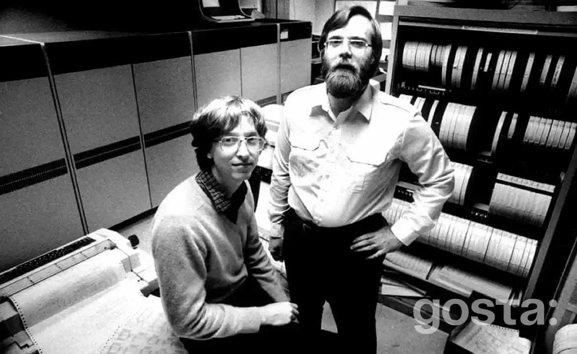 Засновники Microsoft: Білл Гейтс та Пол Аллен