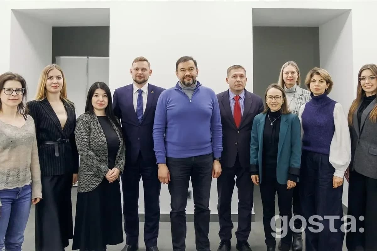 На зображенні: учасники робочої зустрічі проєкту PAABS з Міністерством економіки України, спрямованого на зміцнення клім