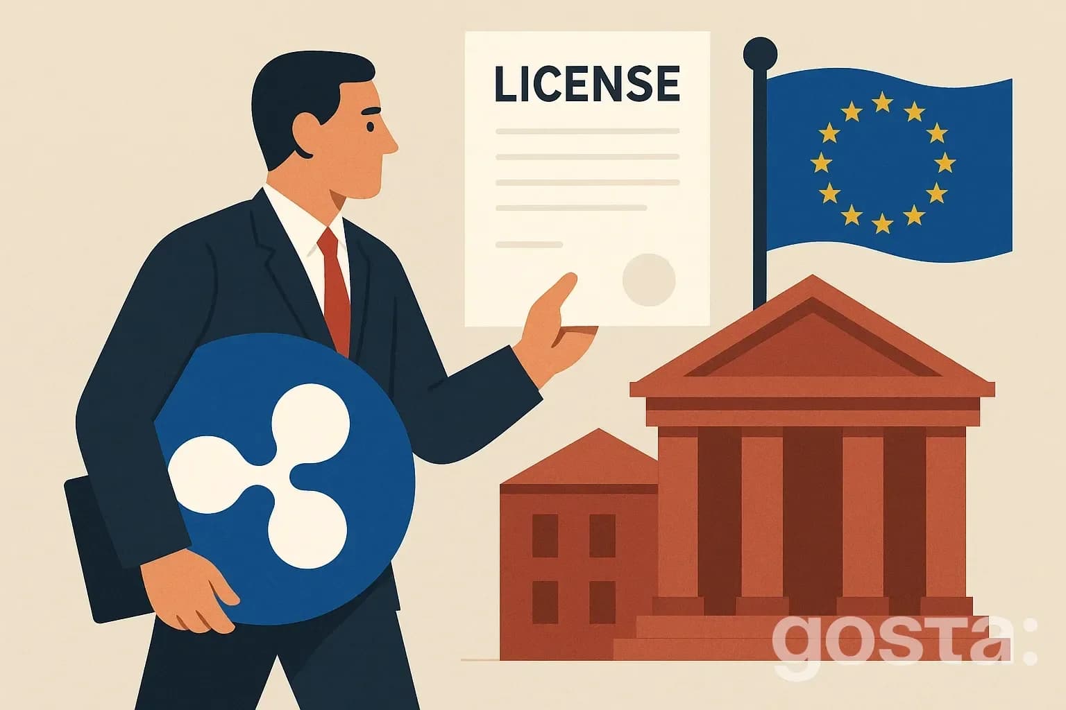 Ripple на шляху до ліцензування в Європі: нові горизонти для криптоактивів