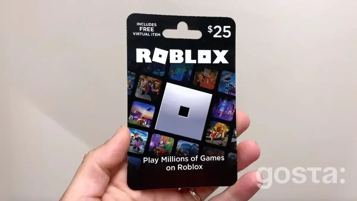 Roblox gift cards redeem