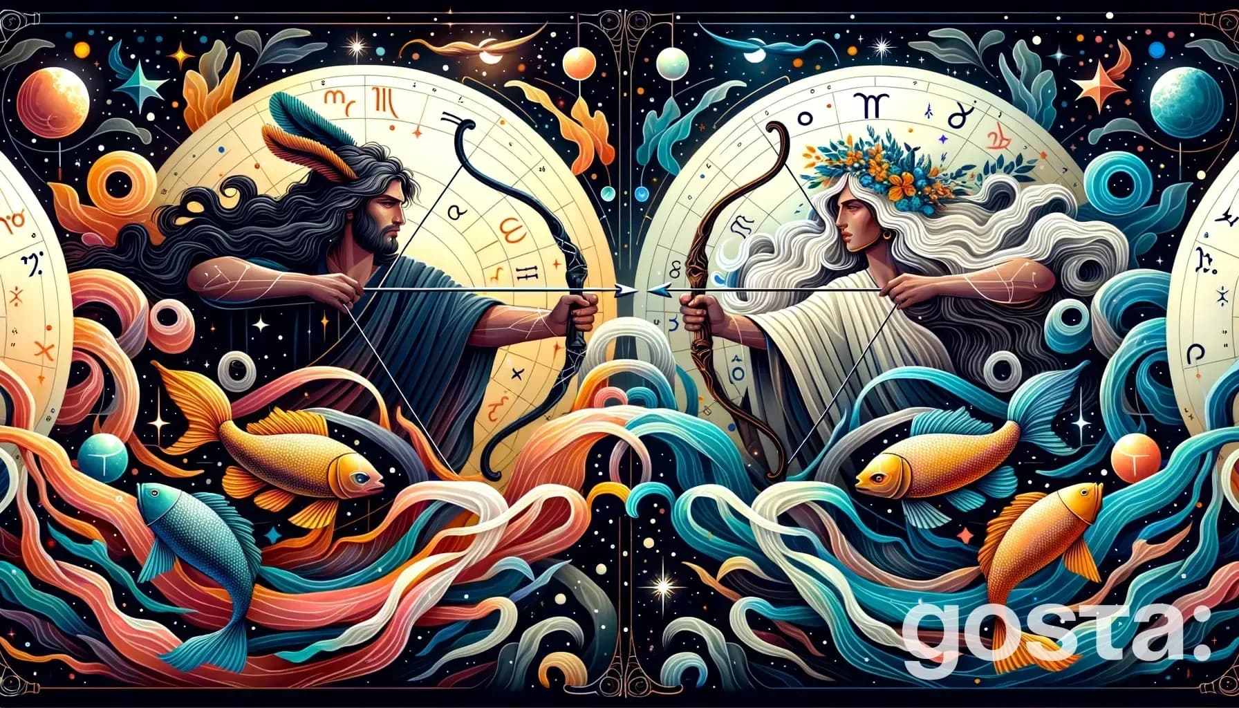 Sagittarius and Pisces Compatibility 2024 - Guide