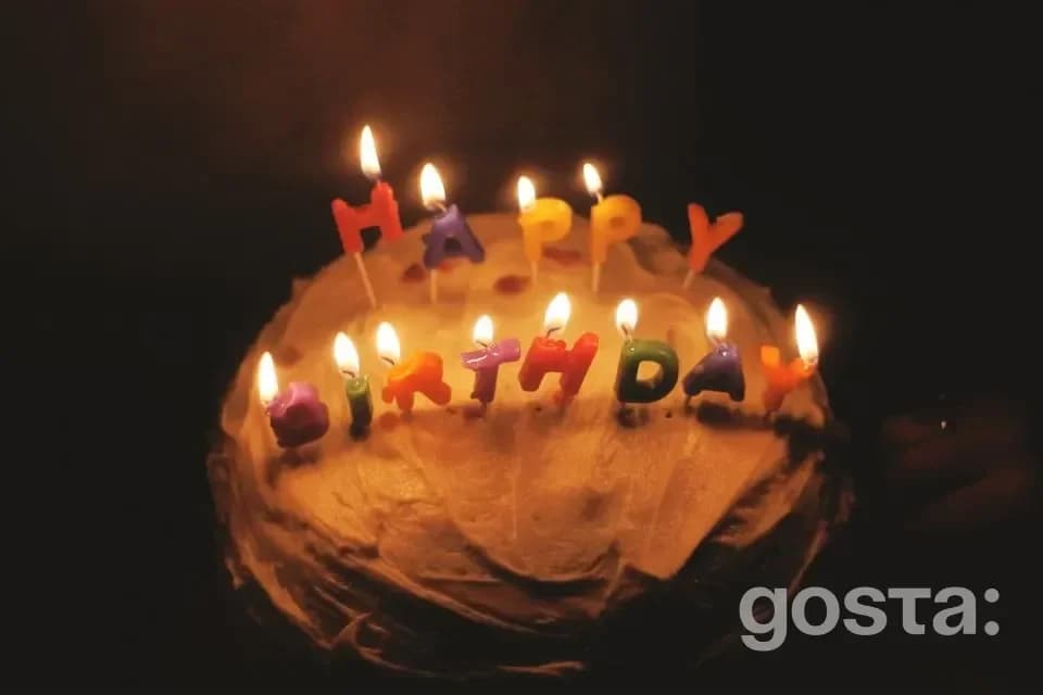 Short birthday greetings in your own words