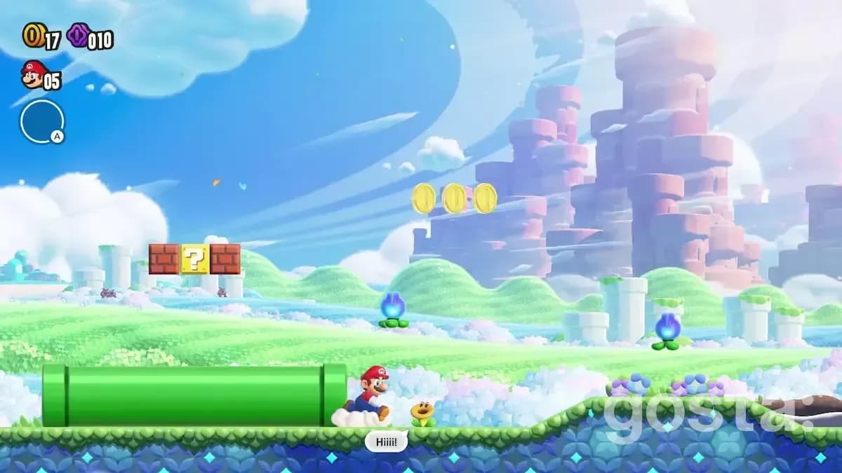 Super Mario Bros. Wonder on Nintendo Switch