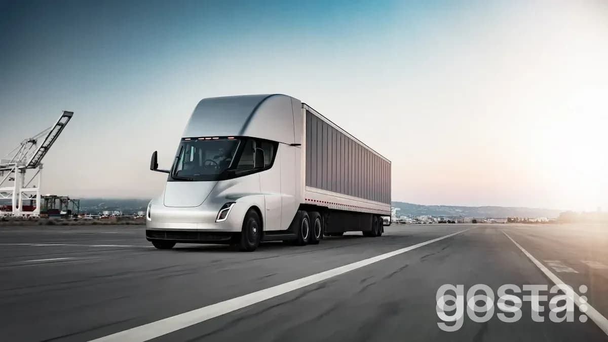 Tesla Semi Truck передано Pepsi