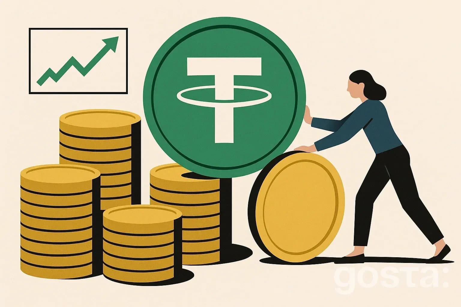 Рекордний вересень для Tether: Емітовано 9 мільярдів USDT