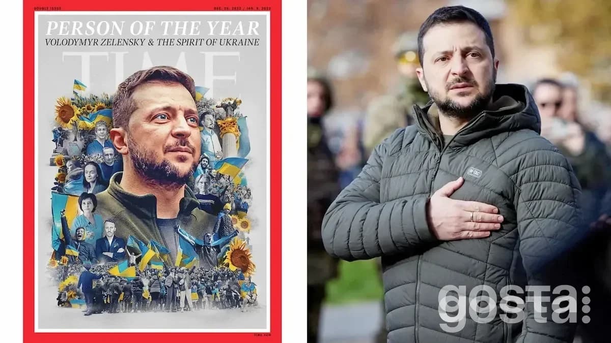 Володимир Зеленський та «Дух України» з'явилися на обкладинці Time