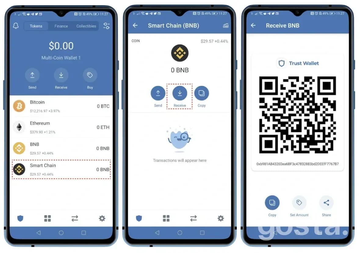 Криптогаманець Trust Wallet