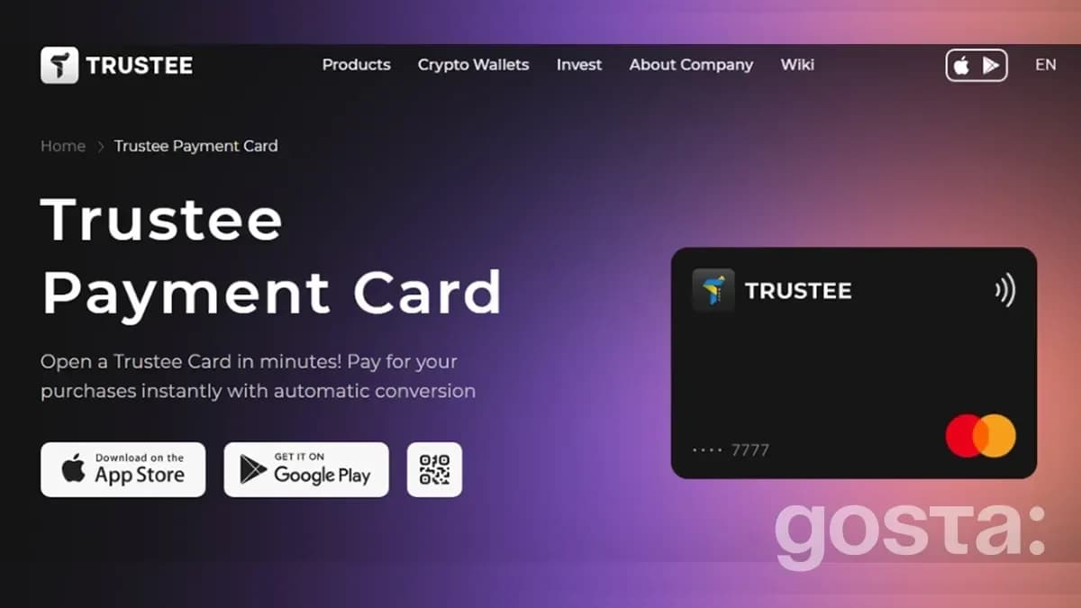 Trustee Card