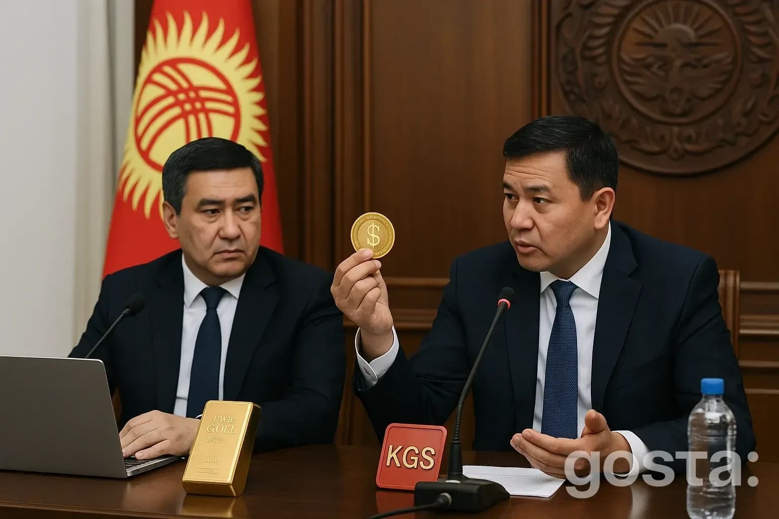 Киргизстан запустив стейблкоїн USDKG, забезпечений золотом