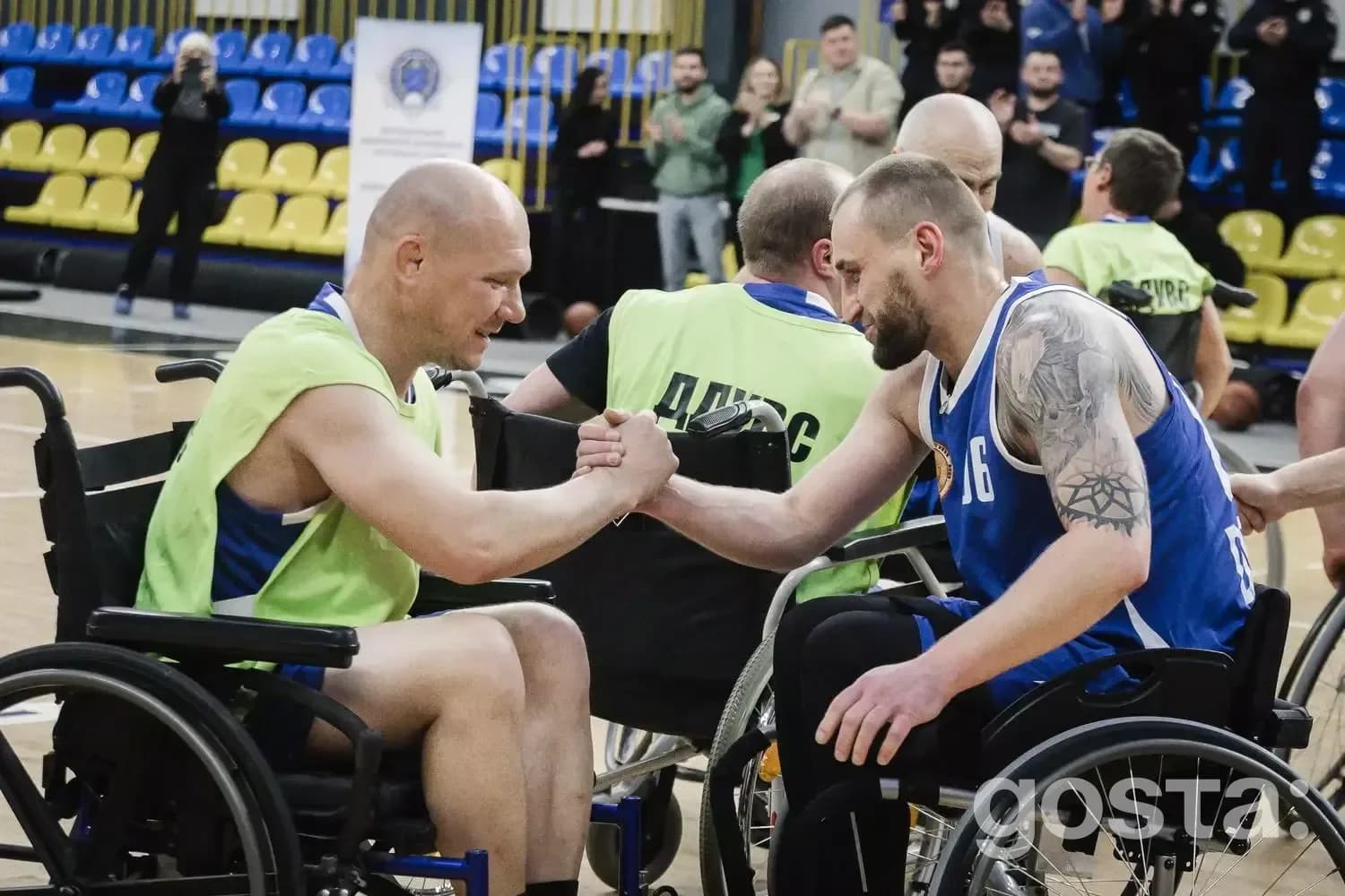 Ветерани адаптивного баскетболу «Veterans’ Bask» об'єднані у грі – символ єдності та підтримки у реабілітації.
