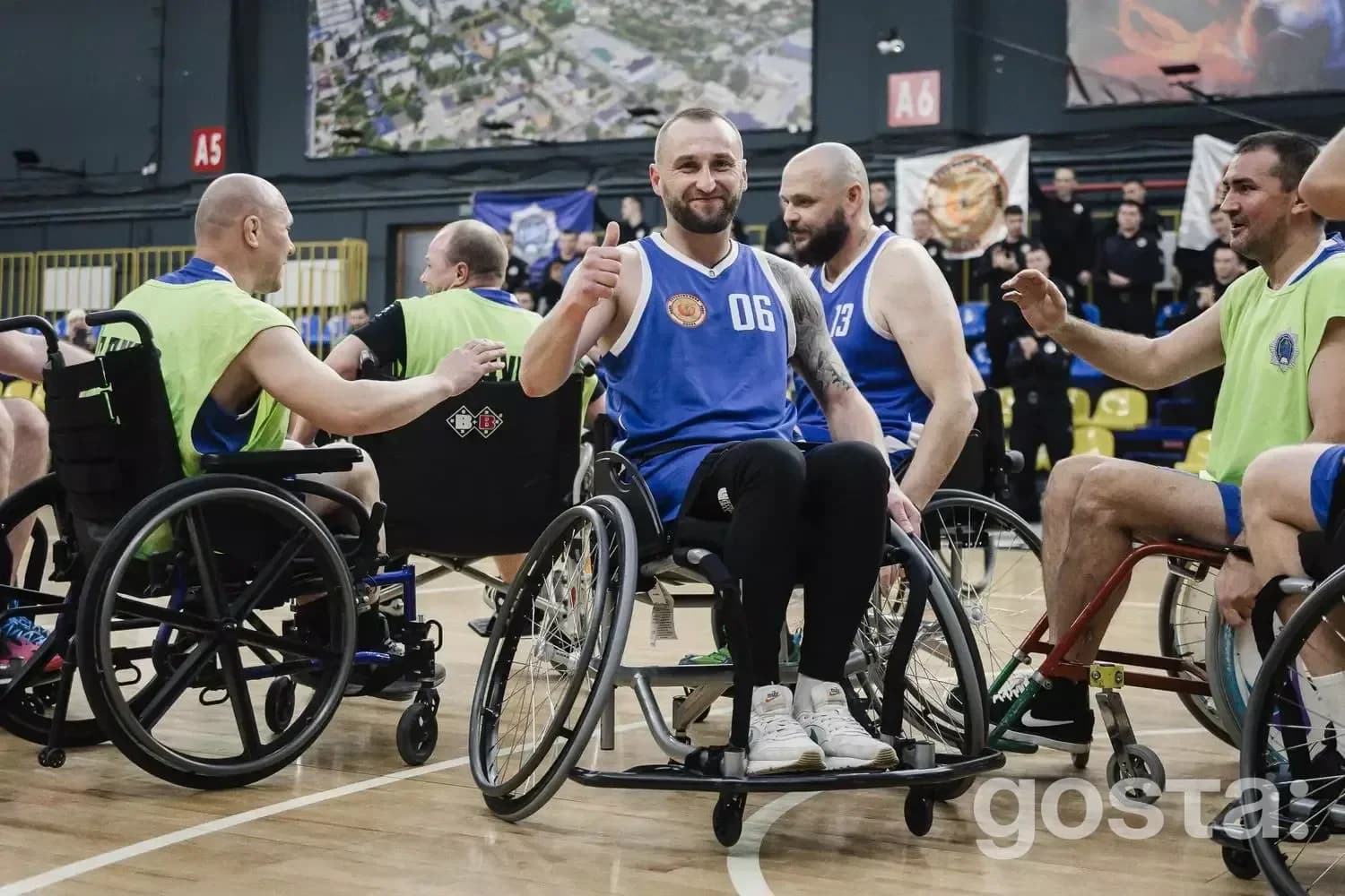 Презентація команди адаптивного баскетболу «Veterans’ Bask» для ветеранів МВС у Дніпрі. Спорт як шлях до реабілітації.